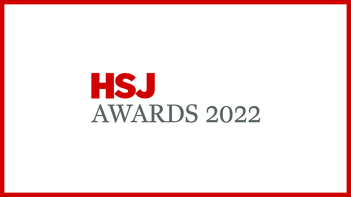 Health Service Journal 2022 awards logo